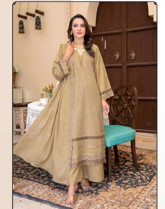 Aalaya Breeze Embroidered Lawn-D06