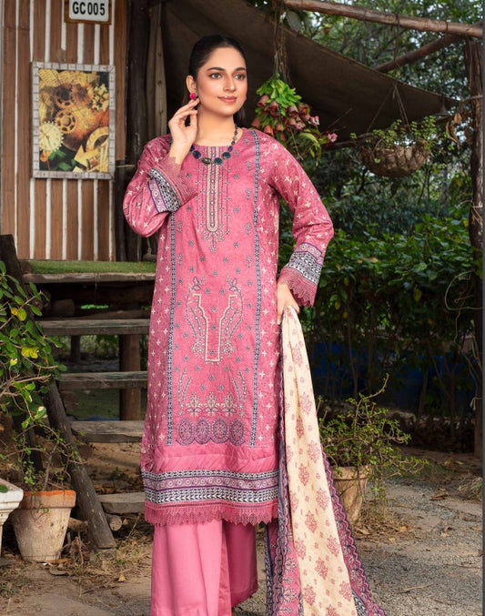 Sobia Waseem Muskan Emb Lawn-D06