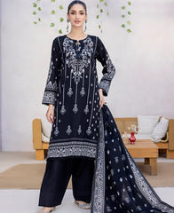 Regalia Textile Black & White-D06