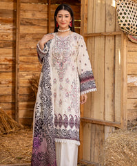 Abisha Jasmine Emb Lawn-D06