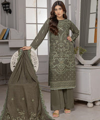 Alara Emb Zari Dhanak -D06