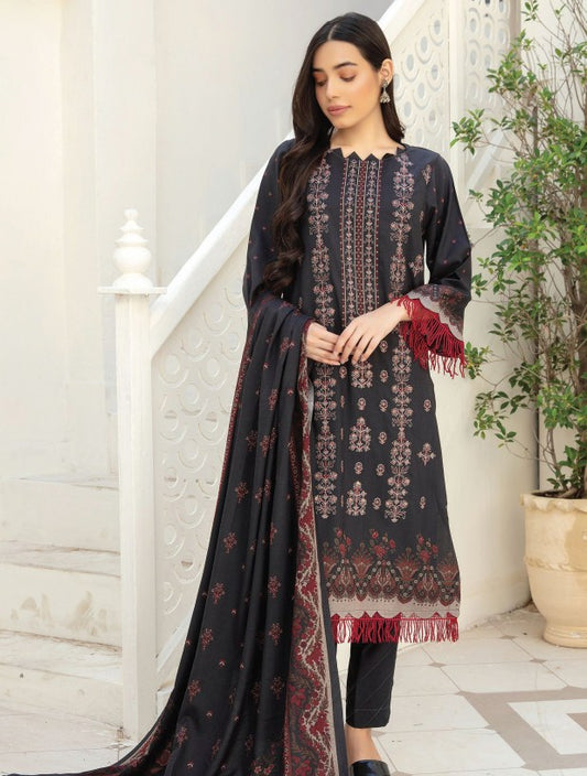 Abisha Emb Peach Winter-D05