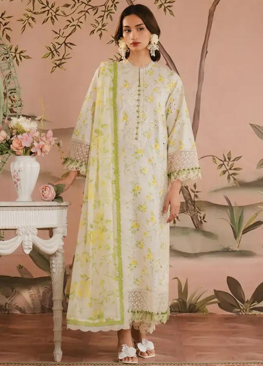 Armelia Emb Lawn-D06