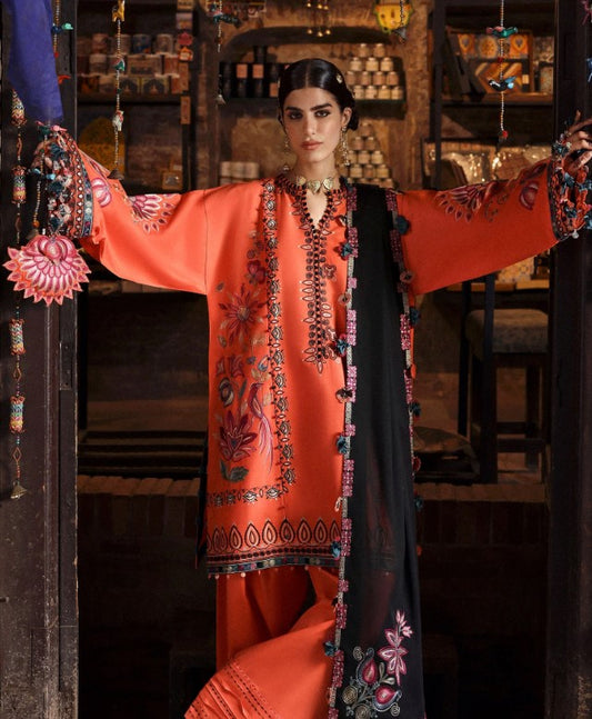 Zaha Nagina Festive Lawn-D06