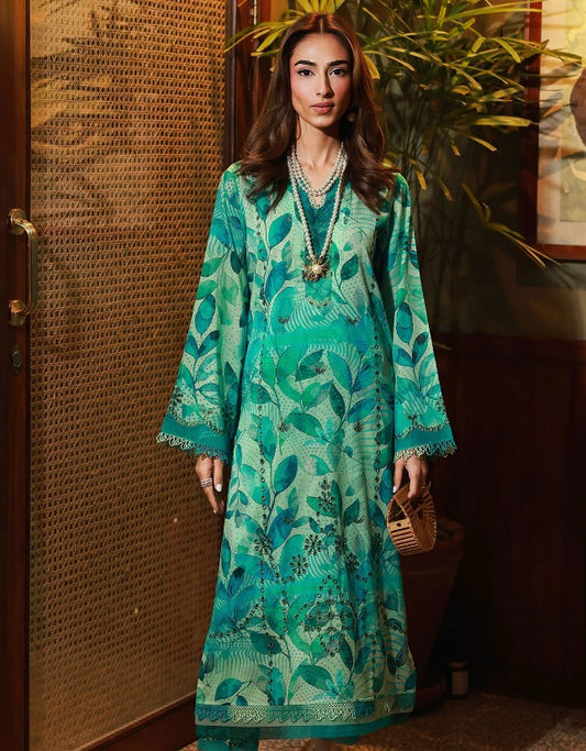 Nureh Ballerina Unstitched 02 Pcs-NU2-179