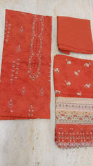 Printed Emb Lawn D-05