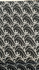 Sahla 02Pcs Printed Black & White-D06