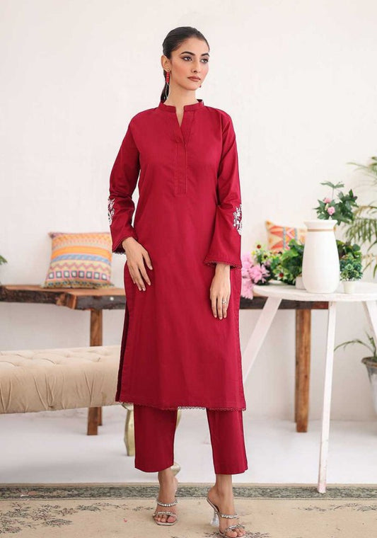 Summer Drop 02Pcs Stitched-D06