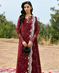 Qalamkar Qlinekari Lawn-DC-06