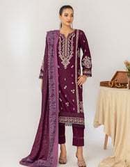 Abisha Mushq Emb Peach-D06