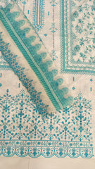 Riwayat Emb Lawn Chiffon Dupatta-D06