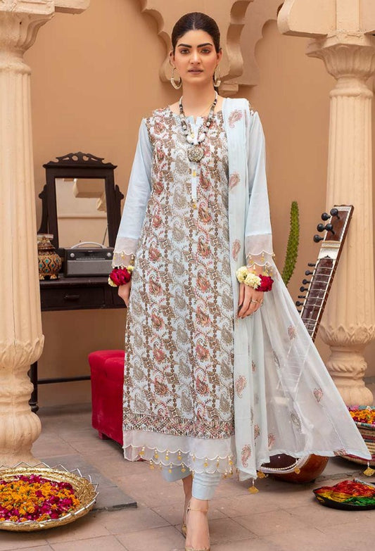 Dil Naaz By Aalaya Lawn-D06