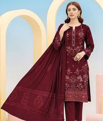 Moin Fabrics Ayat Emb Dhanak-D06