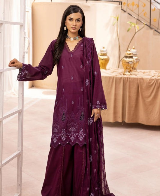 Zara Meer Mastani Emb Lawn-D06