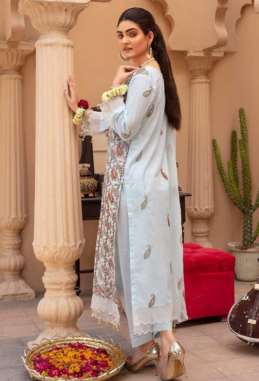 Dil Naaz By Aalaya Lawn-D06