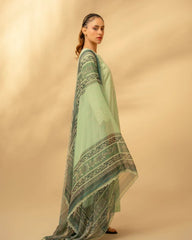 Zouj Chikankari Lawn-D06