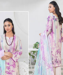 Fantak Silsila Printed Lawn-D06