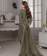 Alara Emb Zari Dhanak -D06