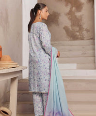 Saphron Stitched Prinkari Lawn-D06