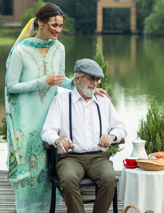 Mushq Solace Ombre Chikankari-D06