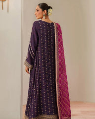 Alizeh Fluer Emb Printed Chiffon-CH-2196