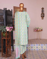 Sun Tex Stitched LaserKaari Lawn-D06