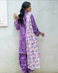 Regalia Stella Stitched 03 Pcs Lawn-D06