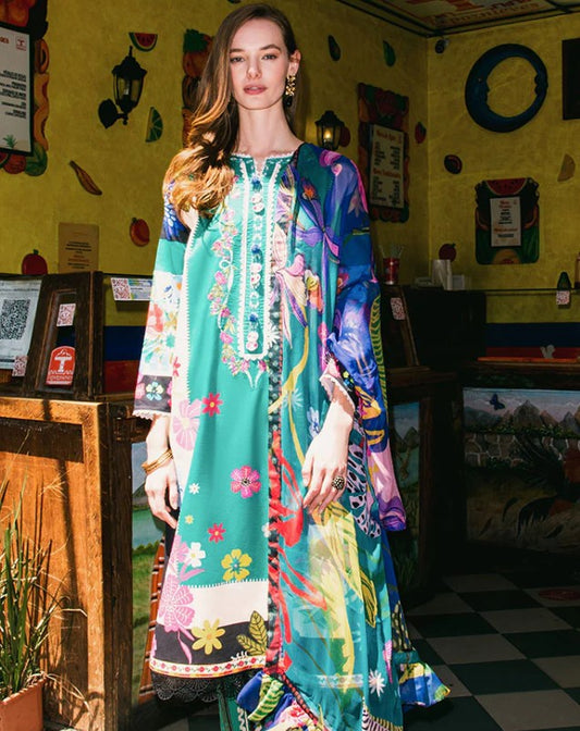 Mushq La Dolce Hemline Prints-D07A