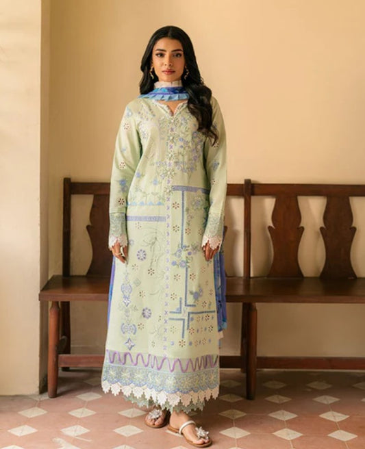 Roheenaz Aashiyana Emb Lawn-D07A