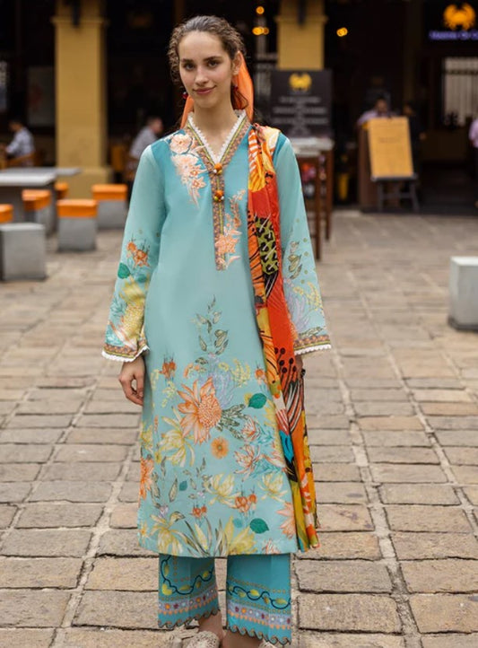 Mushq La Dolce Prints Lawn-D07A