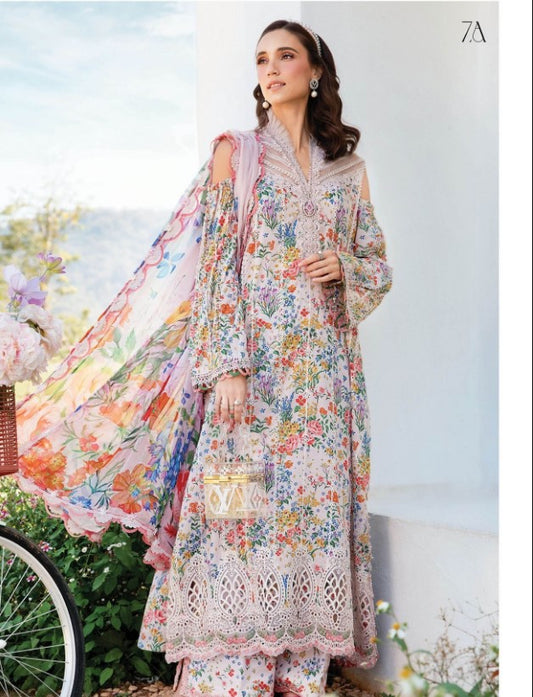 M.Prints Summer Spring Lawn-D07A