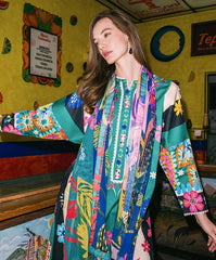 Mushq La Dolce Hemline Prints-D07A