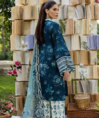 Elaf Prints With Chiffon Dupatta-D07A