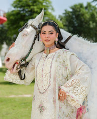 Elaf Luxury Lawn Vol 2-D07A