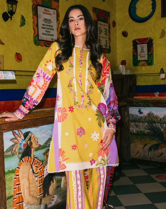 Mushq La Dolce Hemline Prints-D07B