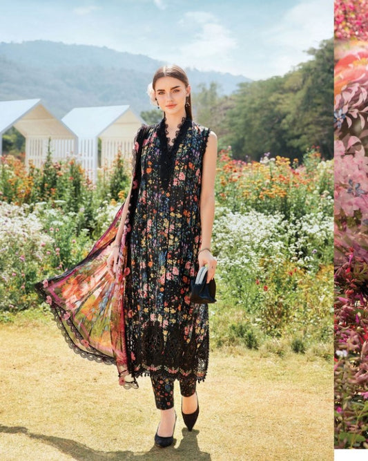 M.Prints Summer Spring Lawn-D07B