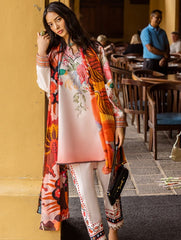 Mushq La Dolce Prints Lawn-D07B