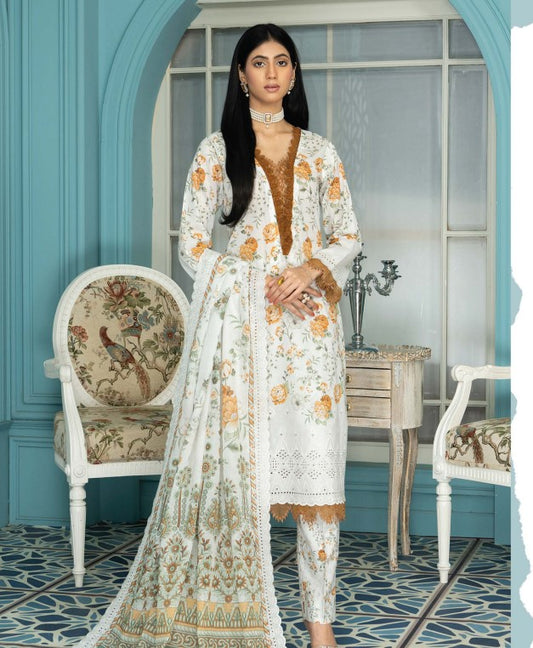 Rang Rani Emb Lawn-D07