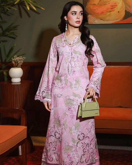 Nureh Ballerina Unstitched 02 Pcs-NU2-180