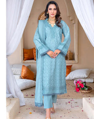 Aalaya Breeze Embroidered Lawn-D07