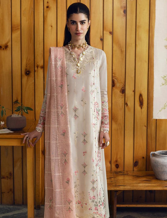 Qalamkar Qlinekari Lawn-DC-07