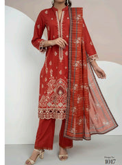 VS Anmol Emb Cambric-D1017