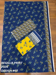 Regalia Ready To Wear Prints-D07