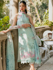 Asifa&Nabeel Gulkari Lawn-D07