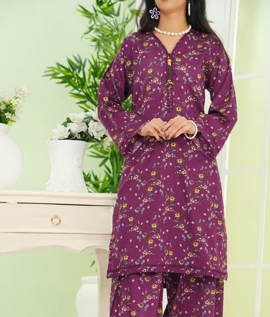 Aizal Ready To Wear Co-Ords Print-D07