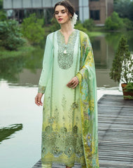 Mushq Solace Ombre Chikankari-D07