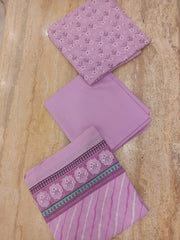 Vichar 03Pcs Washnwear Lawn-D07