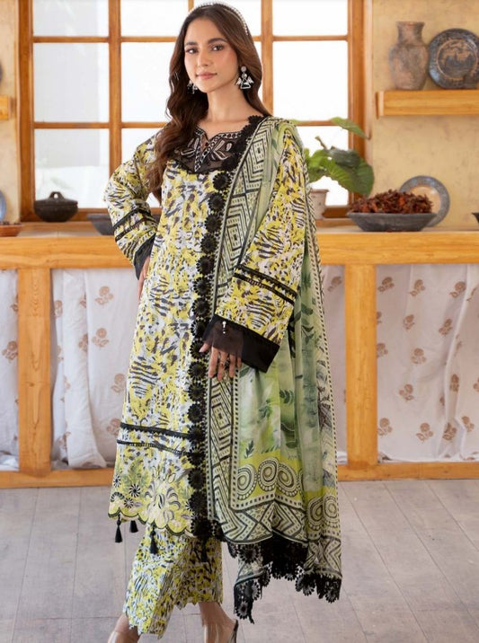 SunShine Printkari Lawn-D07