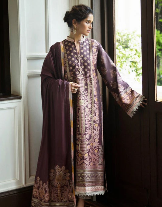 Mushq Seraph Jacquard Lawn-D07