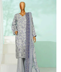 Bin Saeed Ready To Wear Emb Lawn-D07